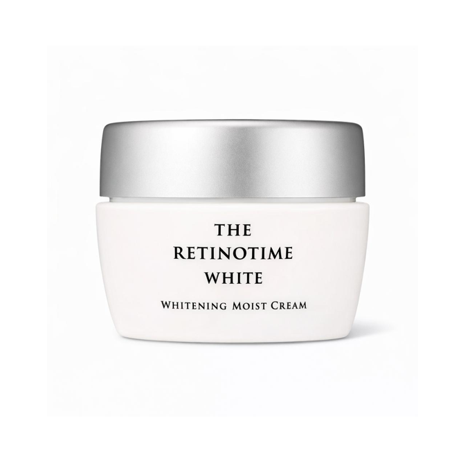 The retinotime white whitening moist cream · crema de noche todo en uno