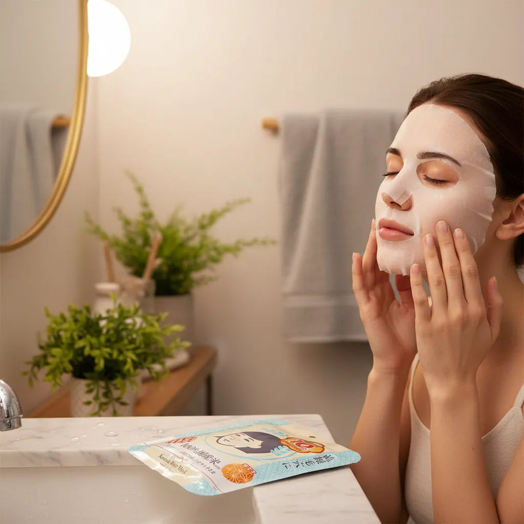Keana nadeshiko rice mask · mascarilla facial japonesa de arroz 100%