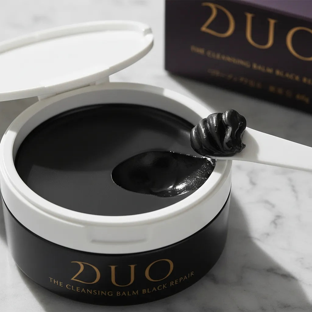 DUO the cleansing balm black repair · bálsamo limpiador desmaquillante con carbón activado