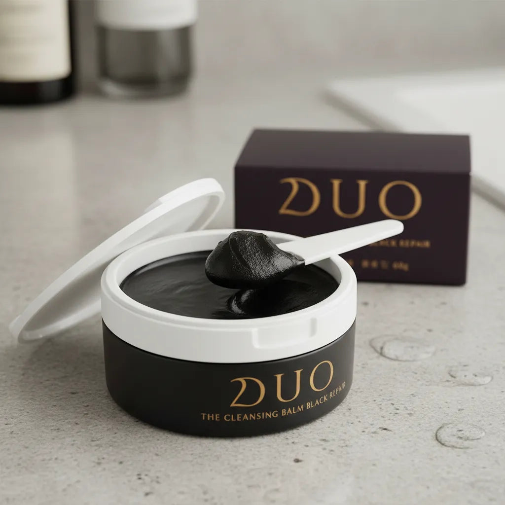 DUO the cleansing balm black repair · bálsamo limpiador desmaquillante con carbón activado