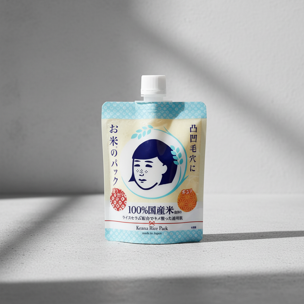 Keana nadeshiko rice pack · mascarilla wash-Off de arroz japonés 100%