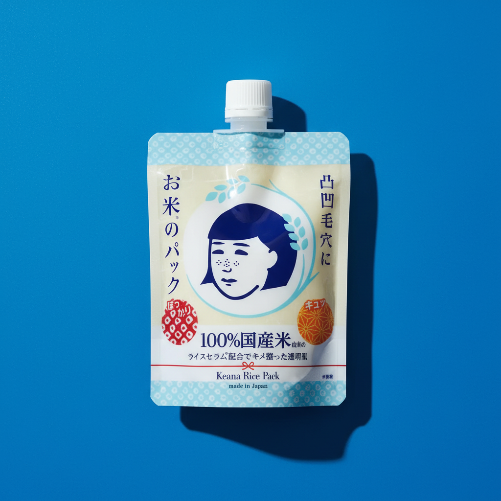 Keana nadeshiko rice pack · mascarilla wash-Off de arroz japonés 100%