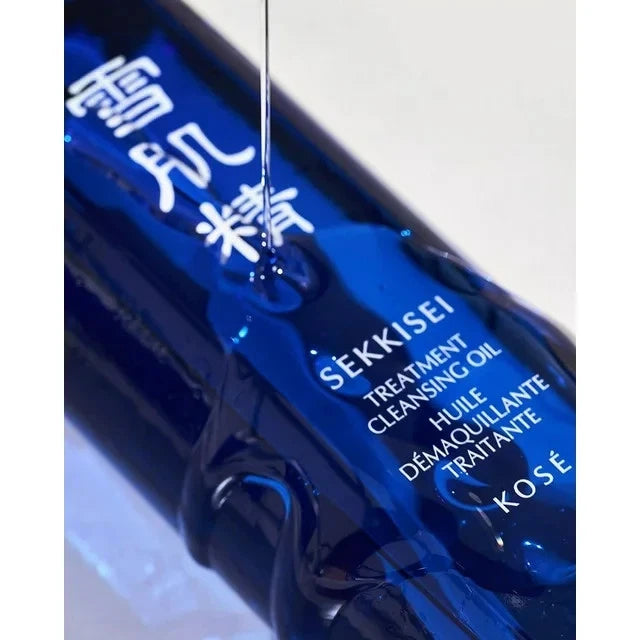 Kosé sekkisei treatment cleansing oil · aceite desmaquillante premium con aceites orientales de alta concentración
